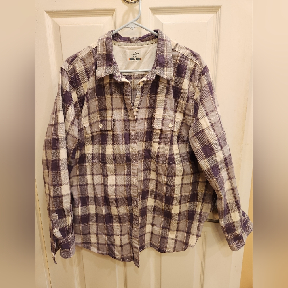Ridgecut button-up women's flannel